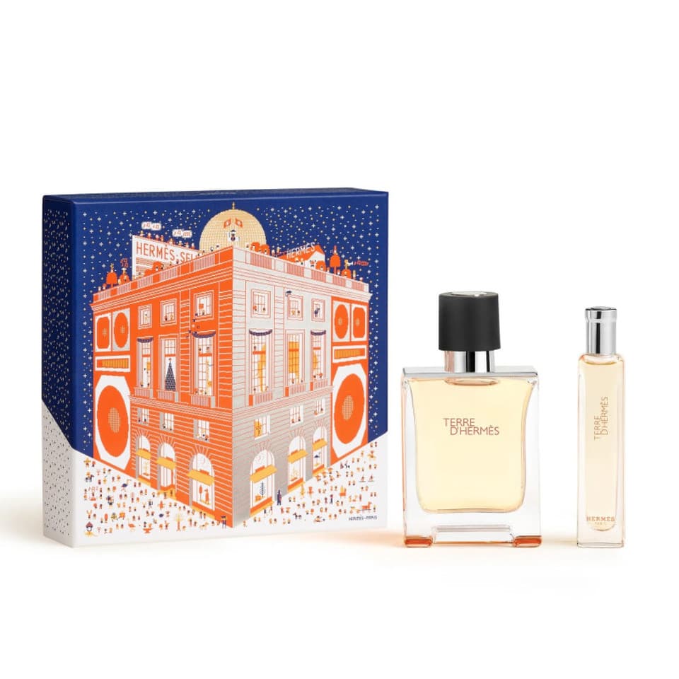 Cofanetto Terre D’hermès Eau De Toilette 50ml Con Travel Spray 15ml