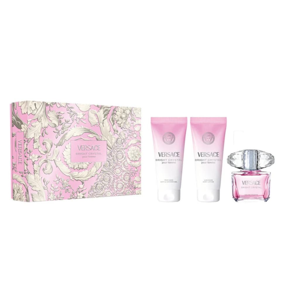 Cofanetto Bright Crystal Eau De Toilette 50ml Con Body Lotion 50ml E Shower Gel 50ml