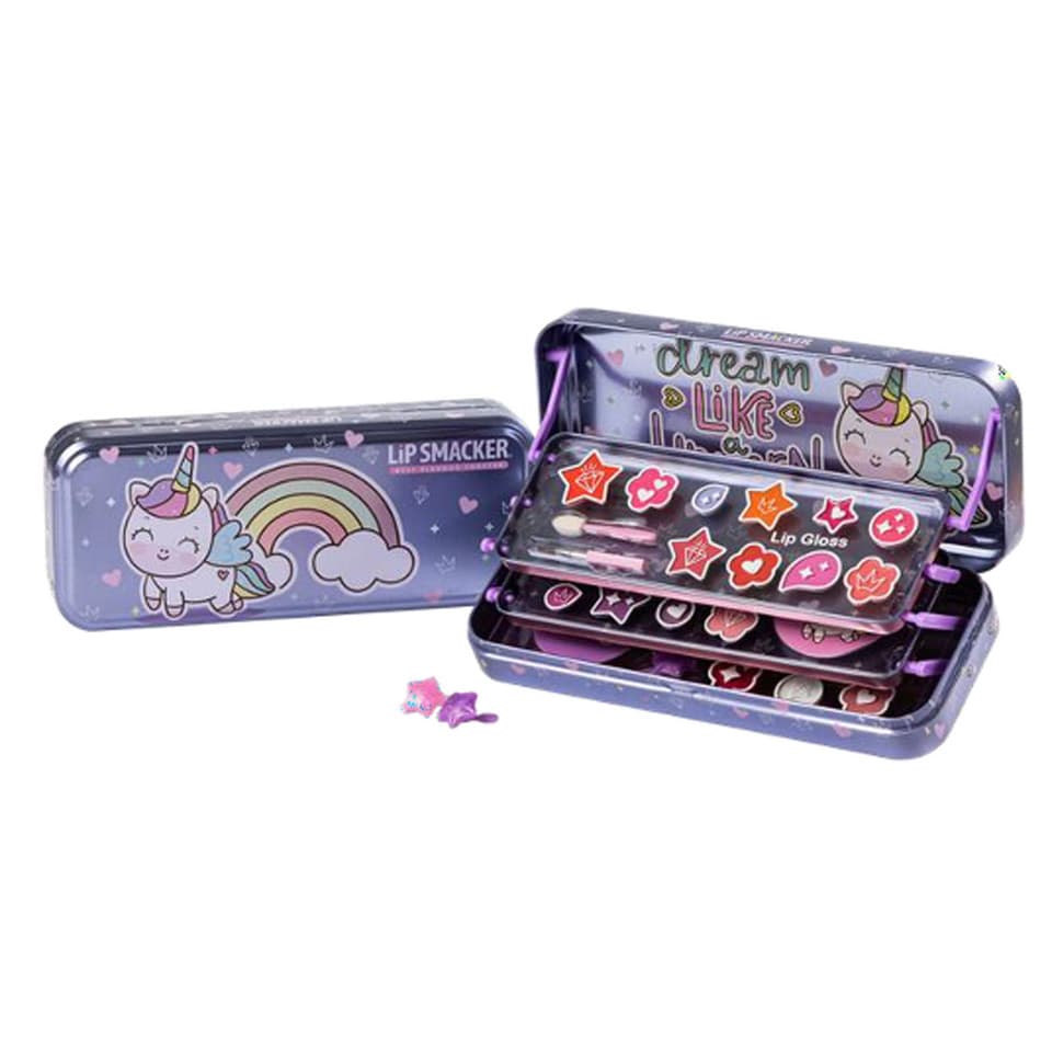 Custodia Per Il Trucco Triple Layer Beauty Tin - Unicorn