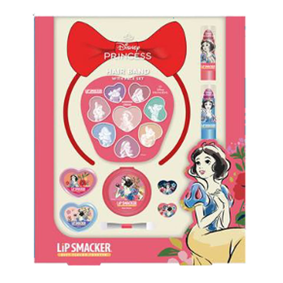 Snow White Hair Band Face Set