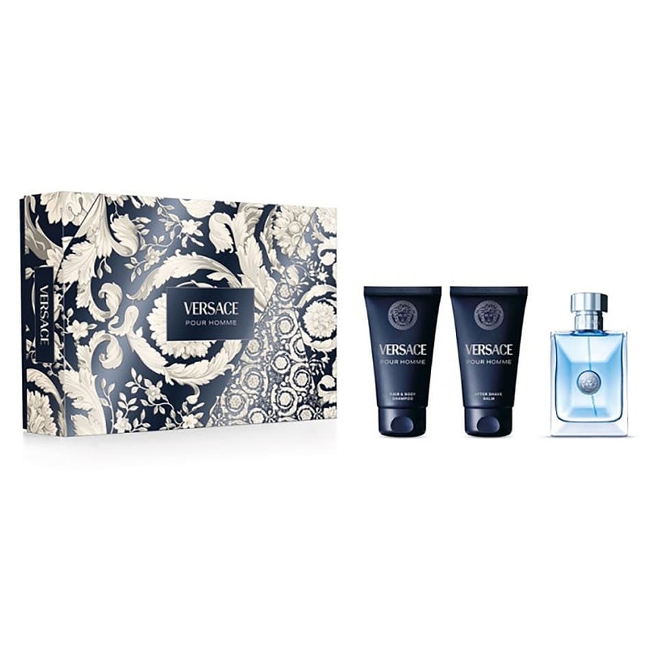 Cofanetto Pour Homme Eau De Toilette 50ml + Hair & Body Shampoo + After Shave Balm