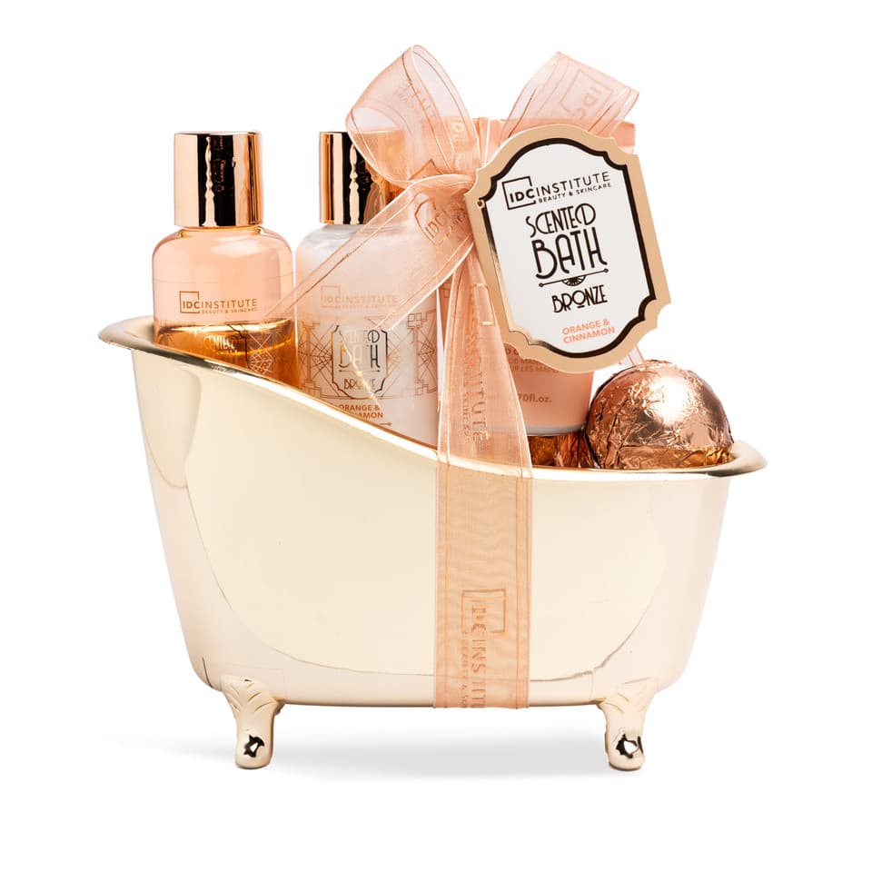 Cofanetto Bagno Orange & Cinnamon – Set Bagno 4 Pezzi