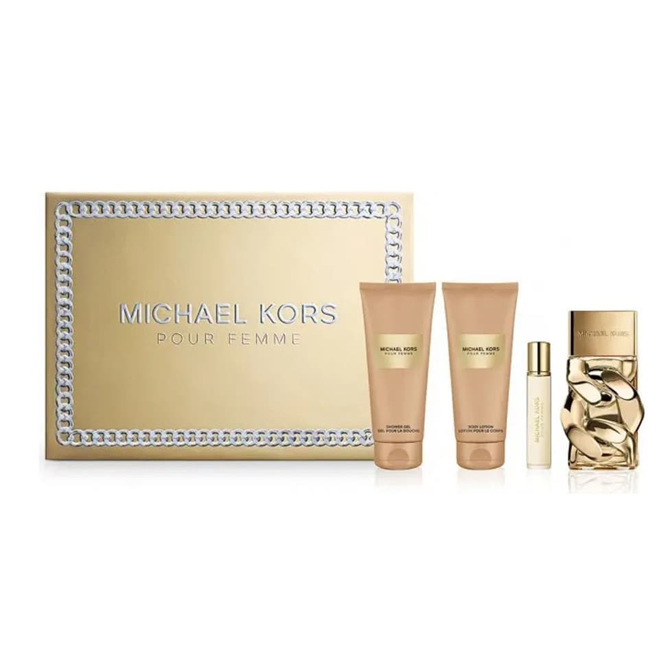 Cofanetto Regalo Pour Femme - Edp Donna 100 + 10 Ml + Latte Corpo 100 Ml + Gel Doccia 100 Ml