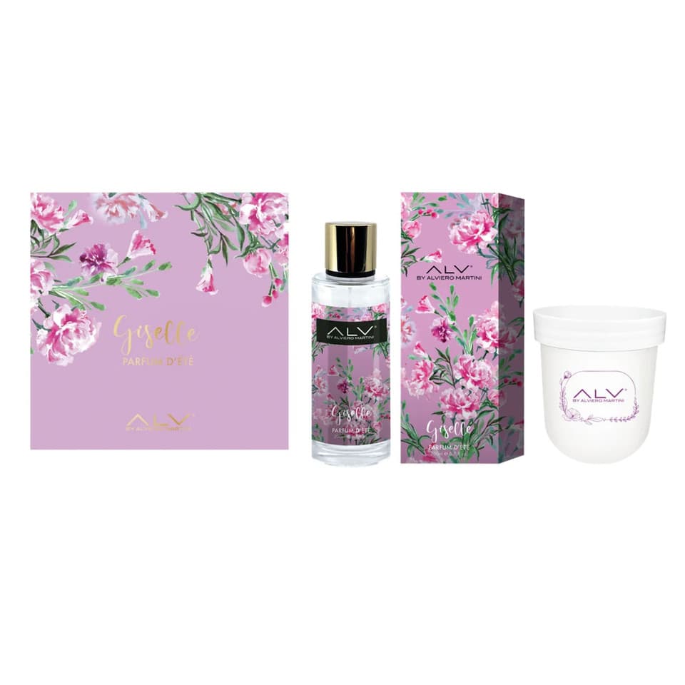 Cofanetto Giselle Parfum D'ete' Giselle 200ml E Crema Corpo 300ml