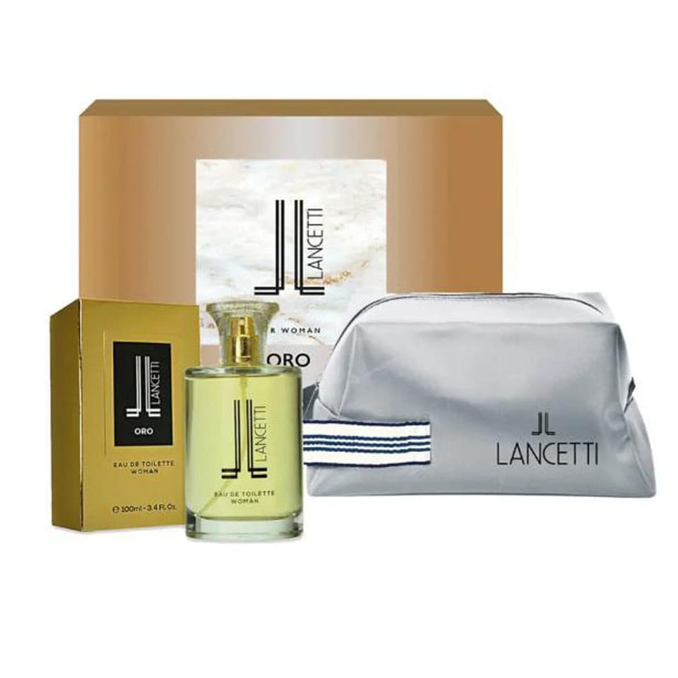 Cofanetto Oro Eau De Toilette 100 Ml + Pochette