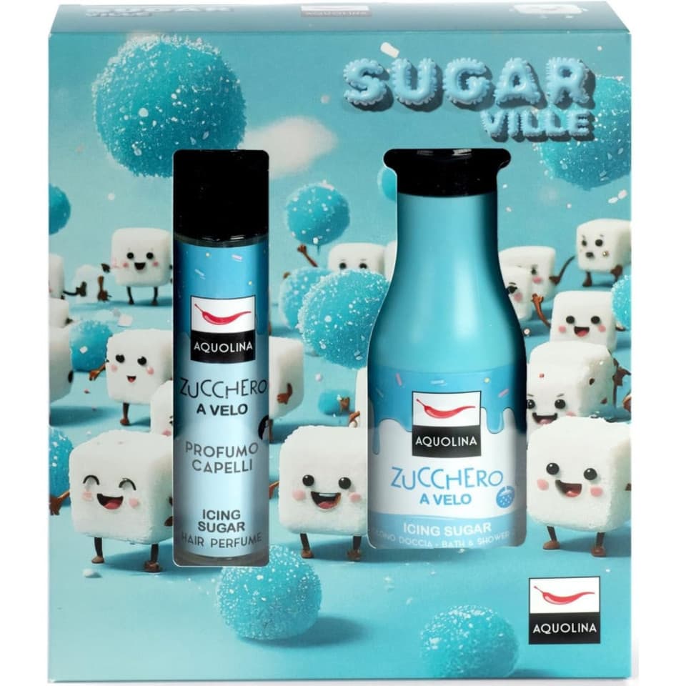 Cofanetto Sugar Ville - Hair Perfume 100ml E Bagno Doccia 250ml