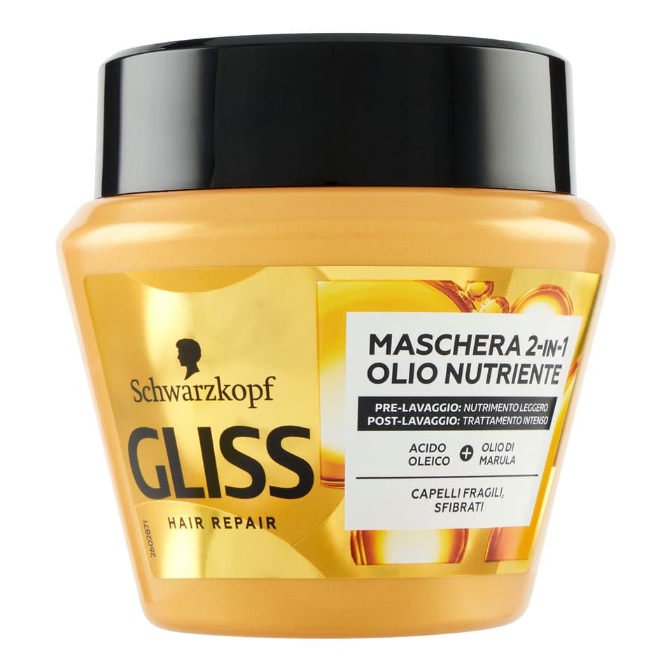 Hair Repair Maschera 2-in-1 Olio Nutriente