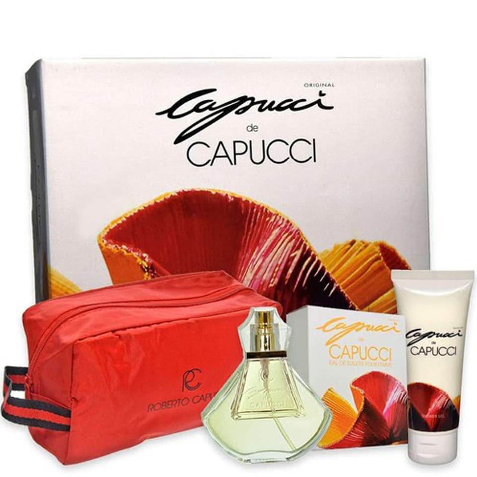 Cofanetto Capucci Woman – Eau De Parfum 100 Ml + Shower Gel 400 Ml + Beauty Bag