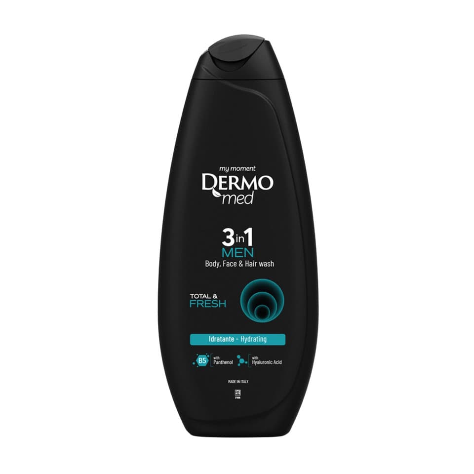 Bagnodoccia Men 3in1 Body, Face, Hair Total & Fresh