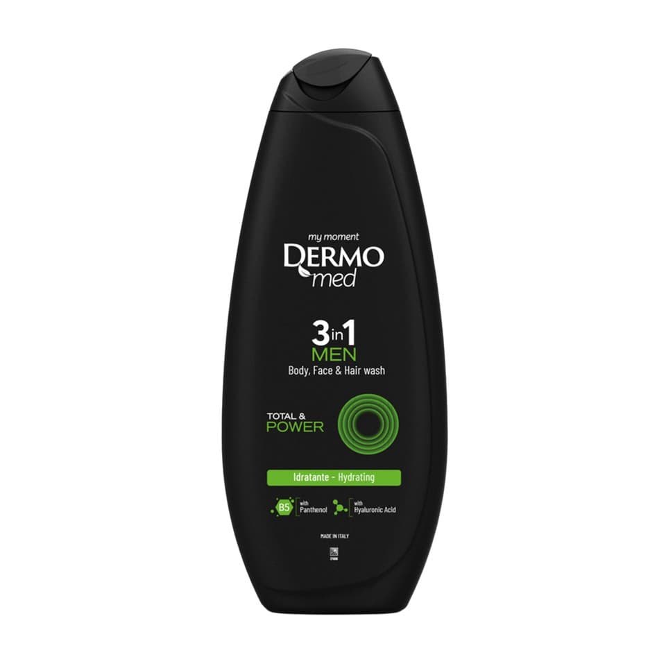 Bagnodoccia Men 3in1 Body, Face, Hair Total & Power