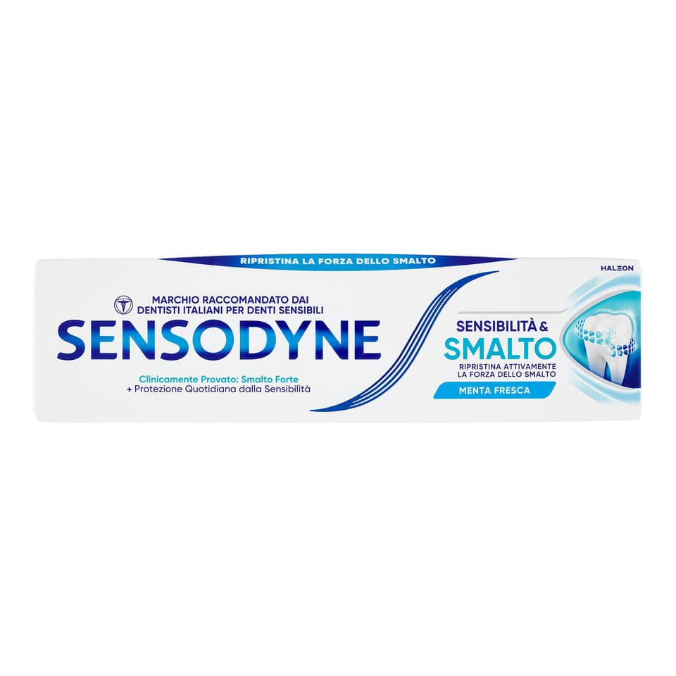 Dentifricio Sensibilità & Smalto Denti Sensibili Smalto Forte Gusto Menta