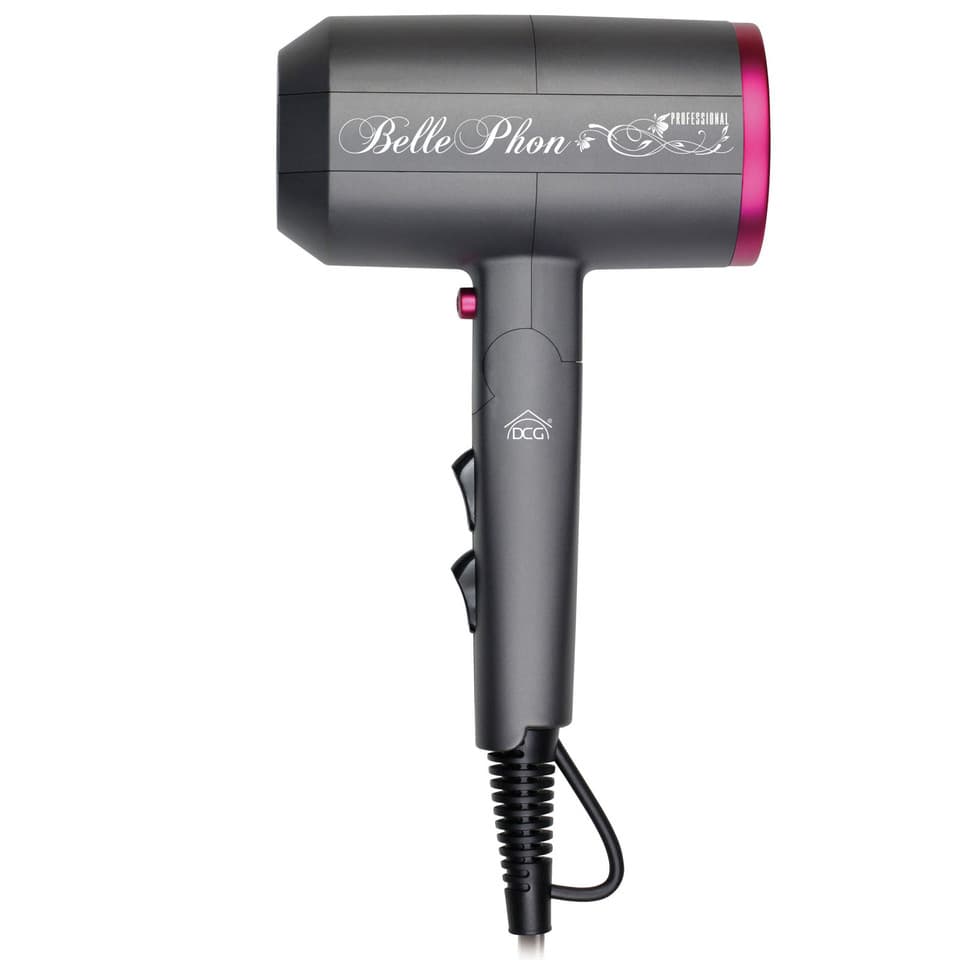 Asciugacapelli Professionale Pieghevole 2 Velocità 3 Temperature - Htd8270