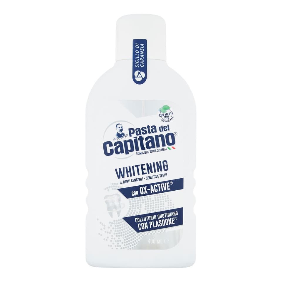 Collutorio Sbiancante Ox-active Whitening E Denti Sensibili Contro Le Macchie