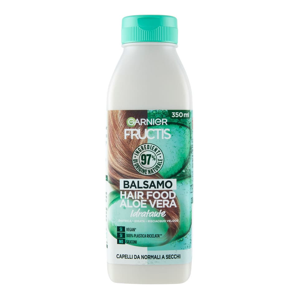 Fructis Hair Food, Balsamo Idratante All'aloe