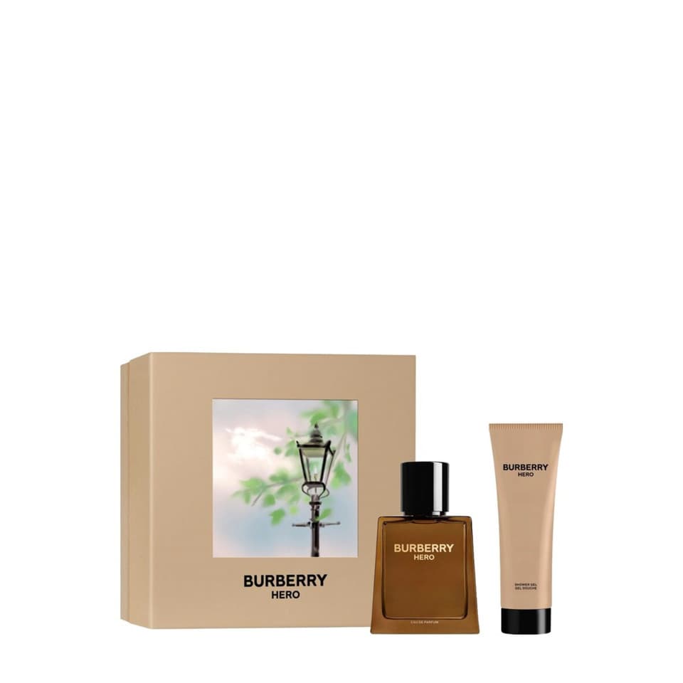 Cofanetto Burberry Hero Eau De Parfum 100 Ml + Shower Gel 75 Ml