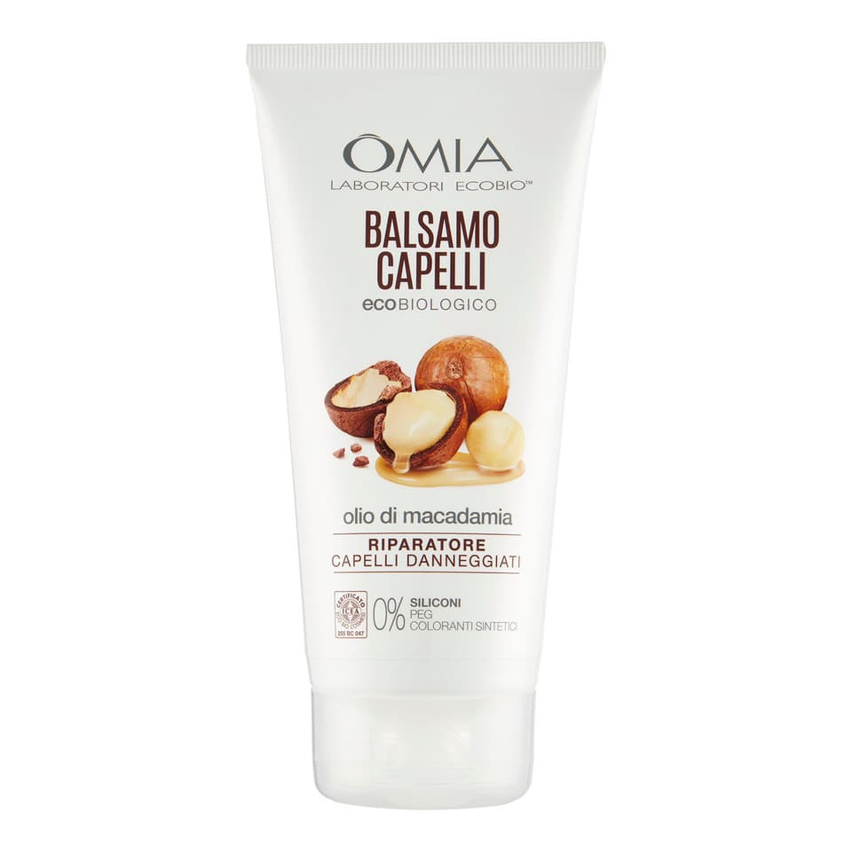 Ecobio Balsamo Capelli Ecobiologico Olio Di Macadamia Riparatore