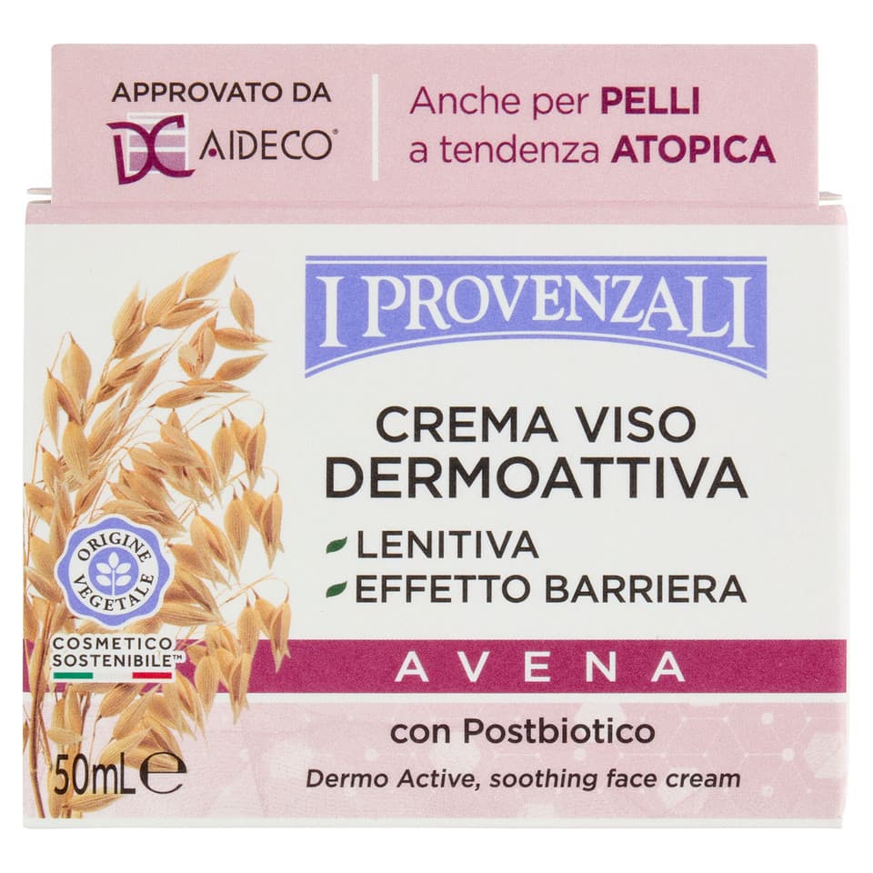 Crema Viso Dermoattiva Avena