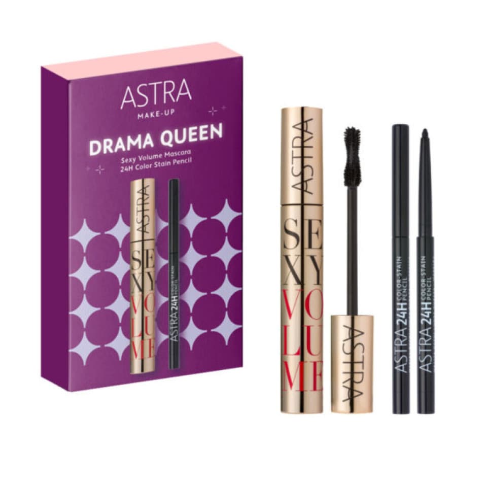 Cofanetto Drama Queen Con Mascara Sexy Volume E Matita Occhi 24h Color-stain