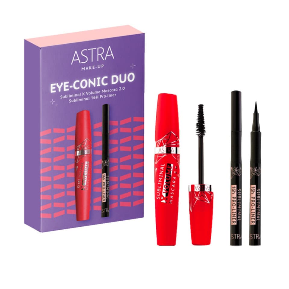 Cofanetto Eye-conic Duo Con Mascara Subliminal X Volume E Subliminal 16h Pro-liner