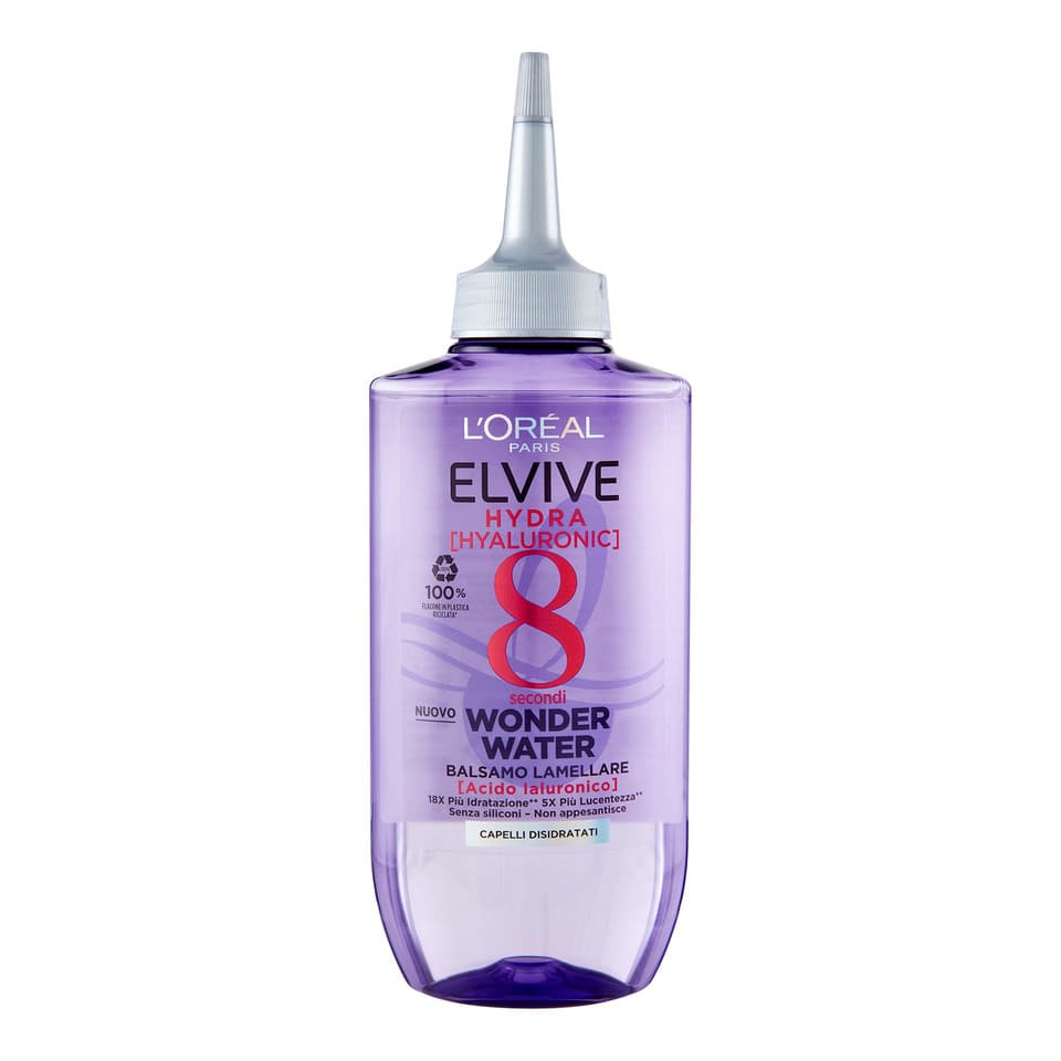 Elvive Hydra Hyaluronic Wonder Water Balsamo Lamellare Per Capelli Disidratati