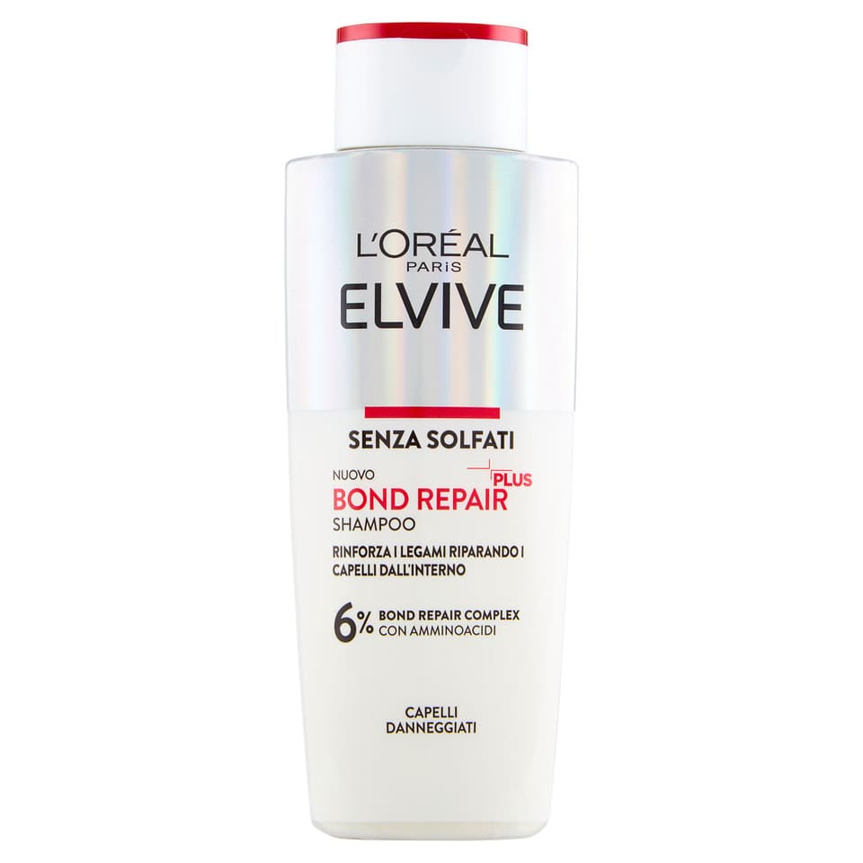Elvive Bond Repair Plus Shampoo Senza Solfati