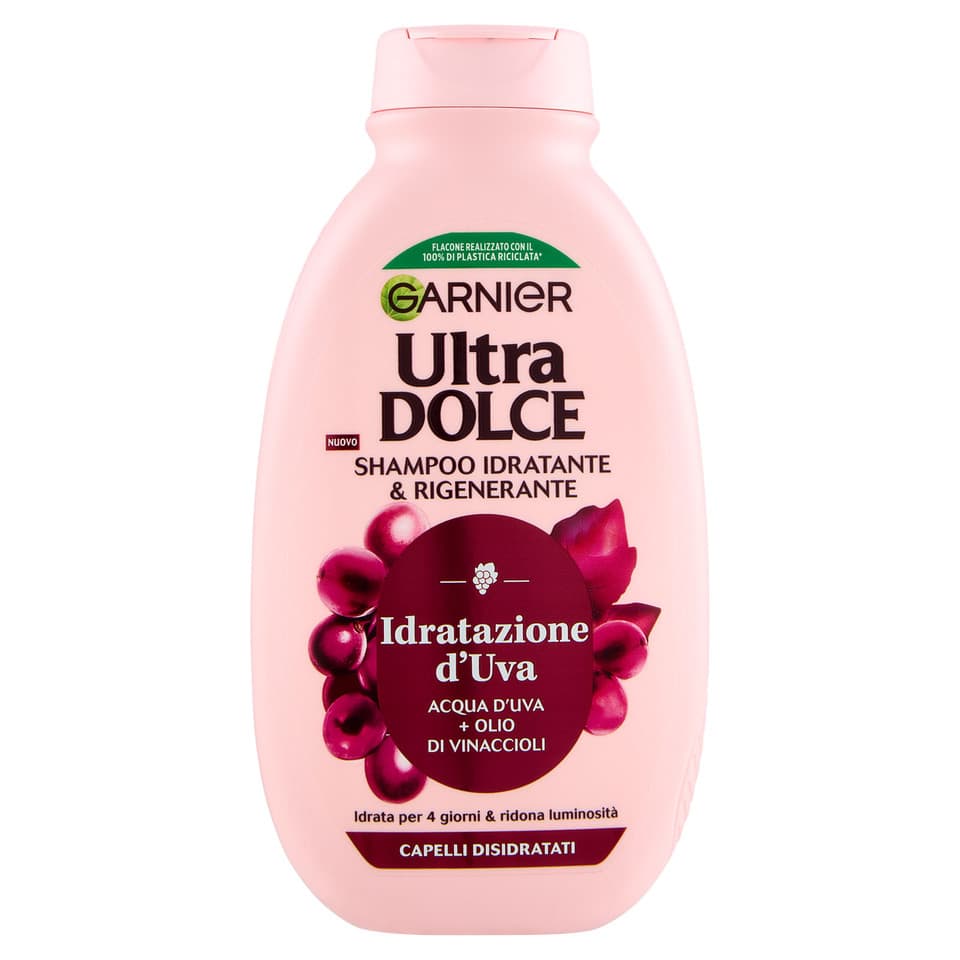 Ultra Dolce Shampoo Idratante & Rigenerante Idratazione D'uva