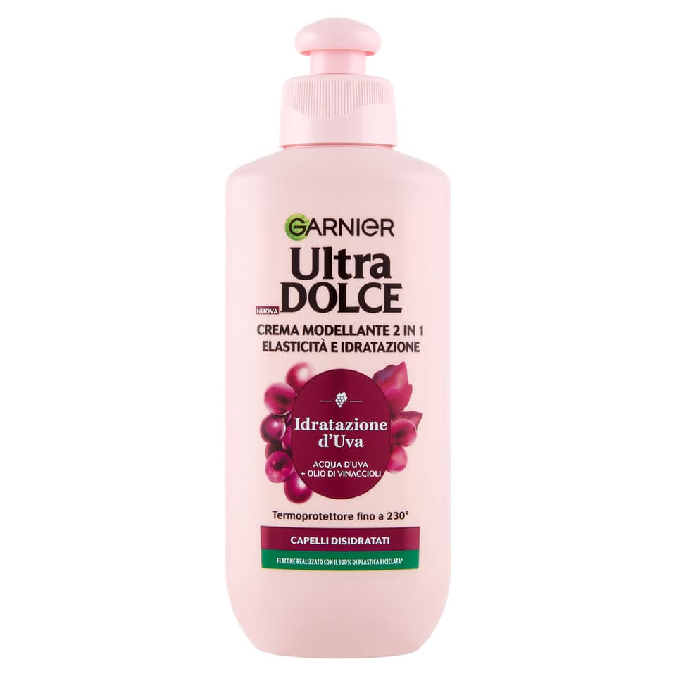 Ultra Dolce Idratazione D'uva Crema Modellante 2 In 1 Elasticità E Idratazione