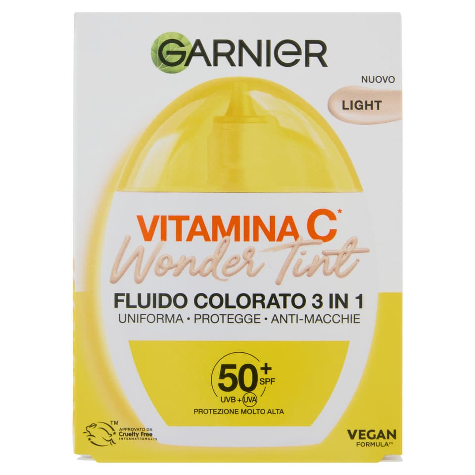 Vitamina C* Wonder Tint Fluido Colorato 3 In 1 Spf 50+ Light