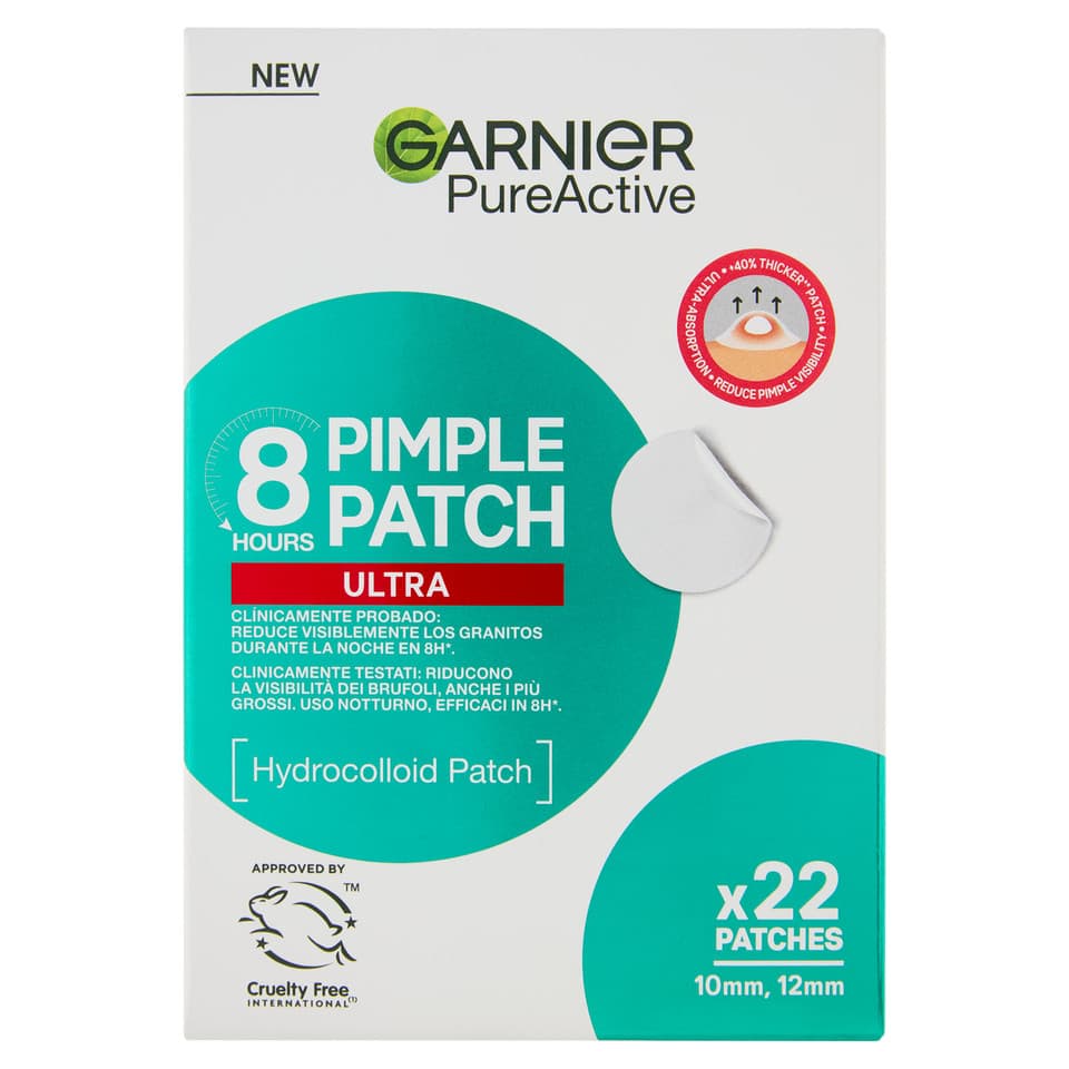 Pureactive 8 Hours Pimple Patch Ultra 22 Pz