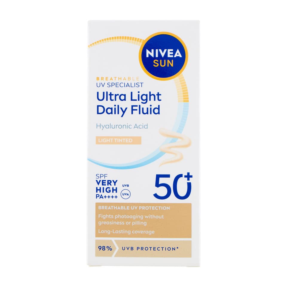 Breathable Uv Specialist Ultra Light Daily Fluid Light Tinted Spf Very High Fp50+
