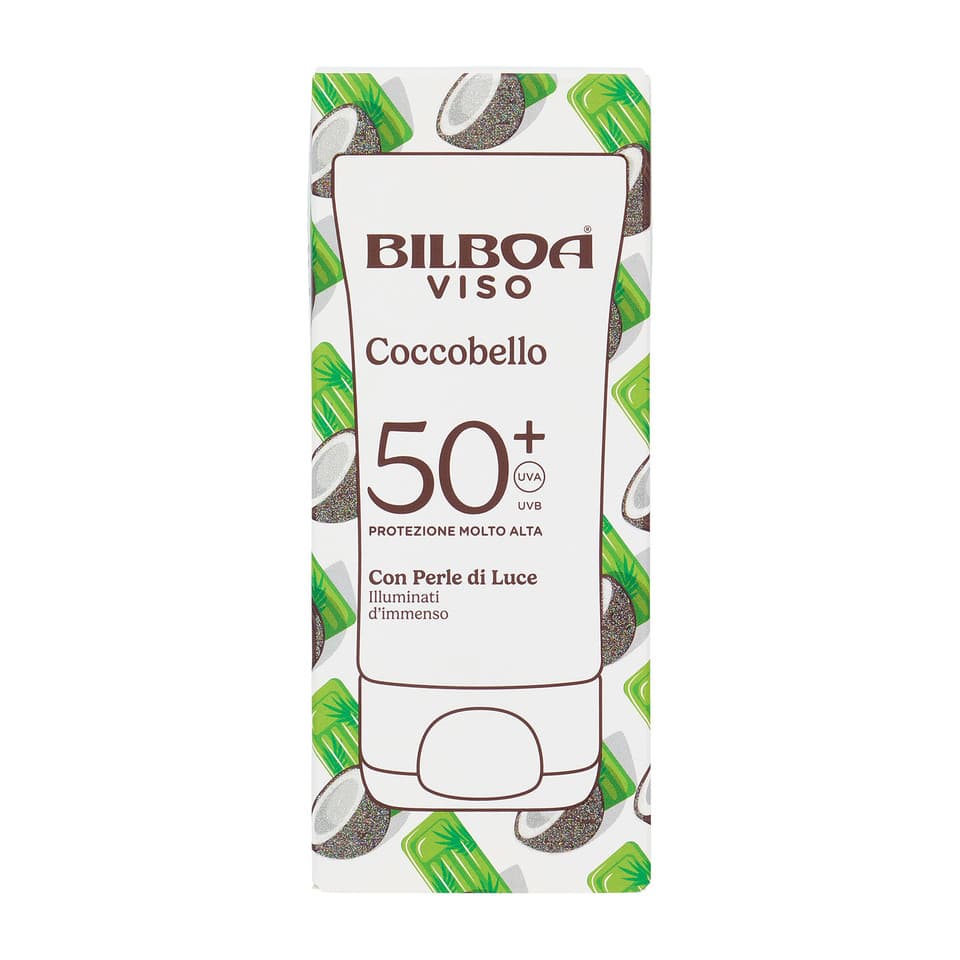 Viso Coccobello - Protezione Molto Alta 50+ Spf Con Perle Di Luce