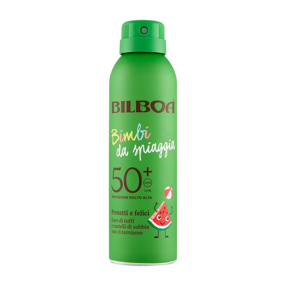 Bimbi Da Spiaggia - Spray Protezione Molto Alta Spf 50 +