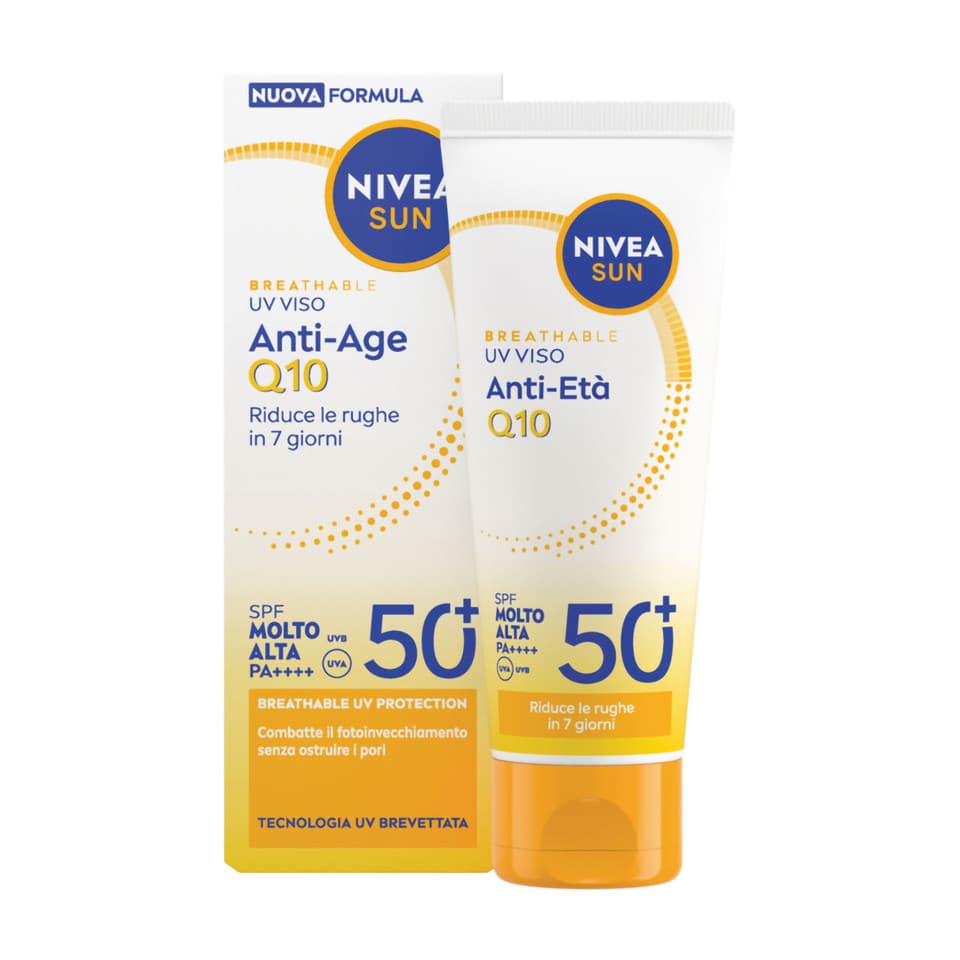 Q10 Crema Viso Anti-età Spf50+