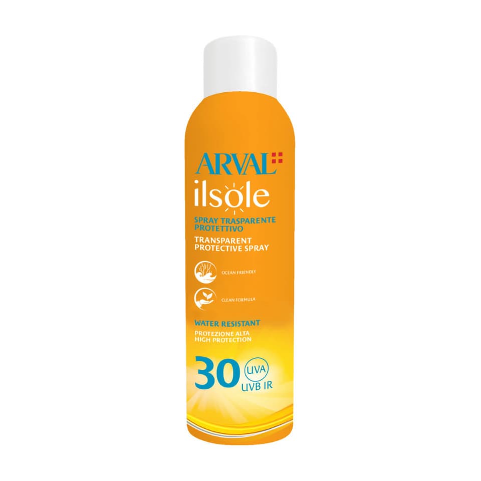 Spray Trasparente Protettivo Spf 30