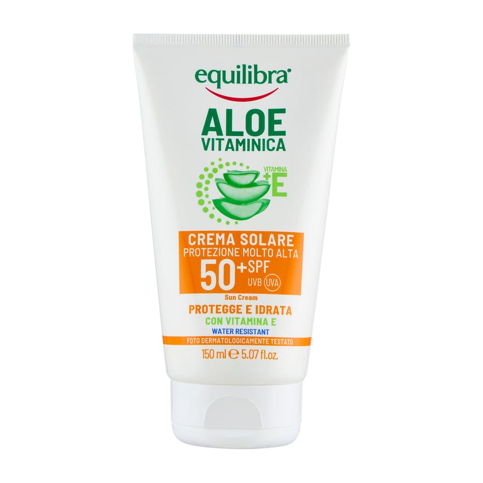 Aloe Vitaminica Crema Solare Protezione Molto Alta 50⁺ Spf