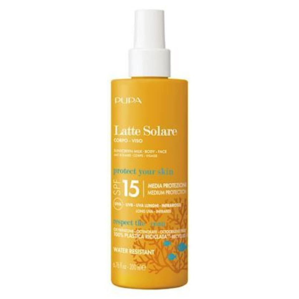 Latte Corpo Viso Spf15 Spray