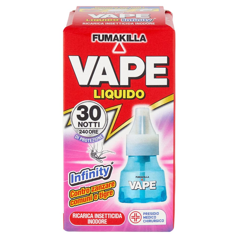 Liquido Infinity Ricarica Insetticida Inodore