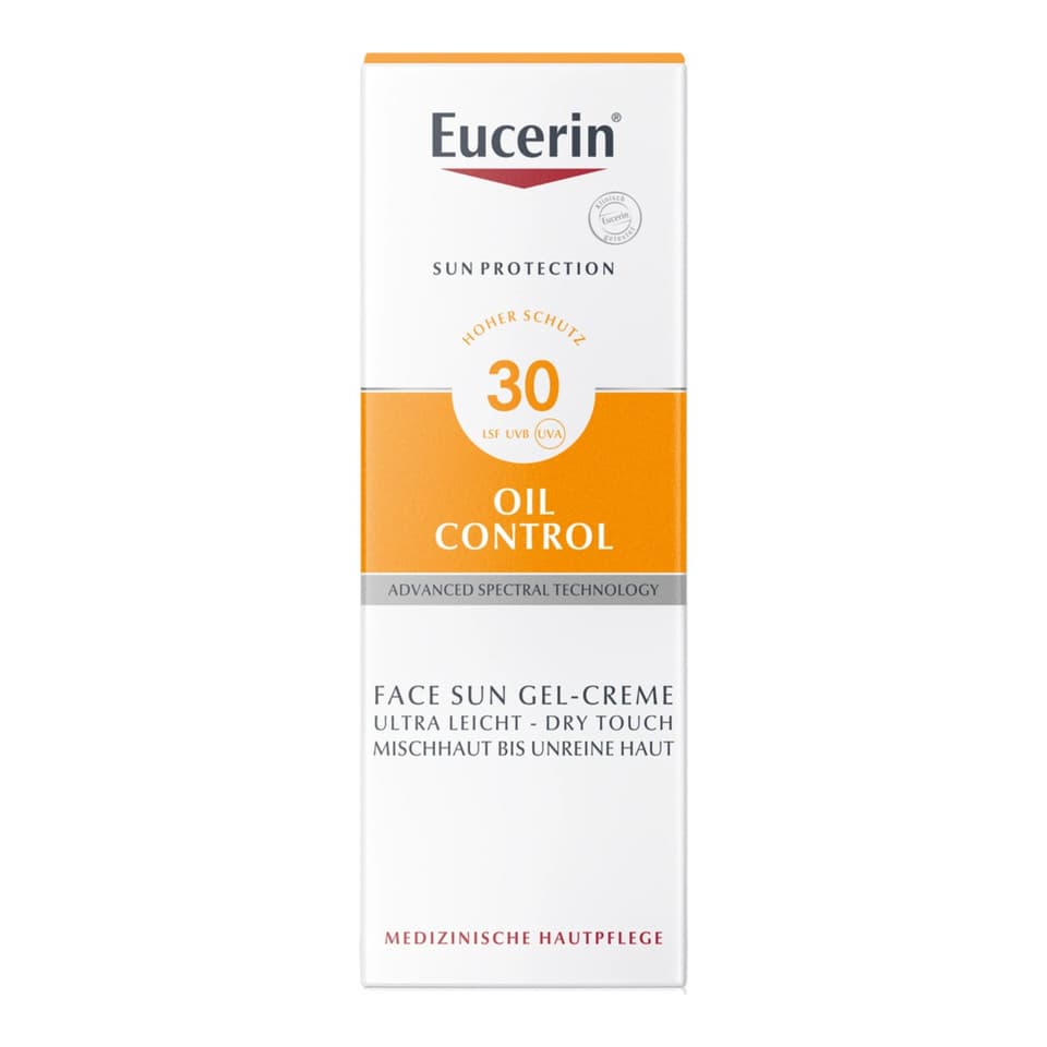 Sun Protection Oil Control Face Sun Gel-creme Lsf 30