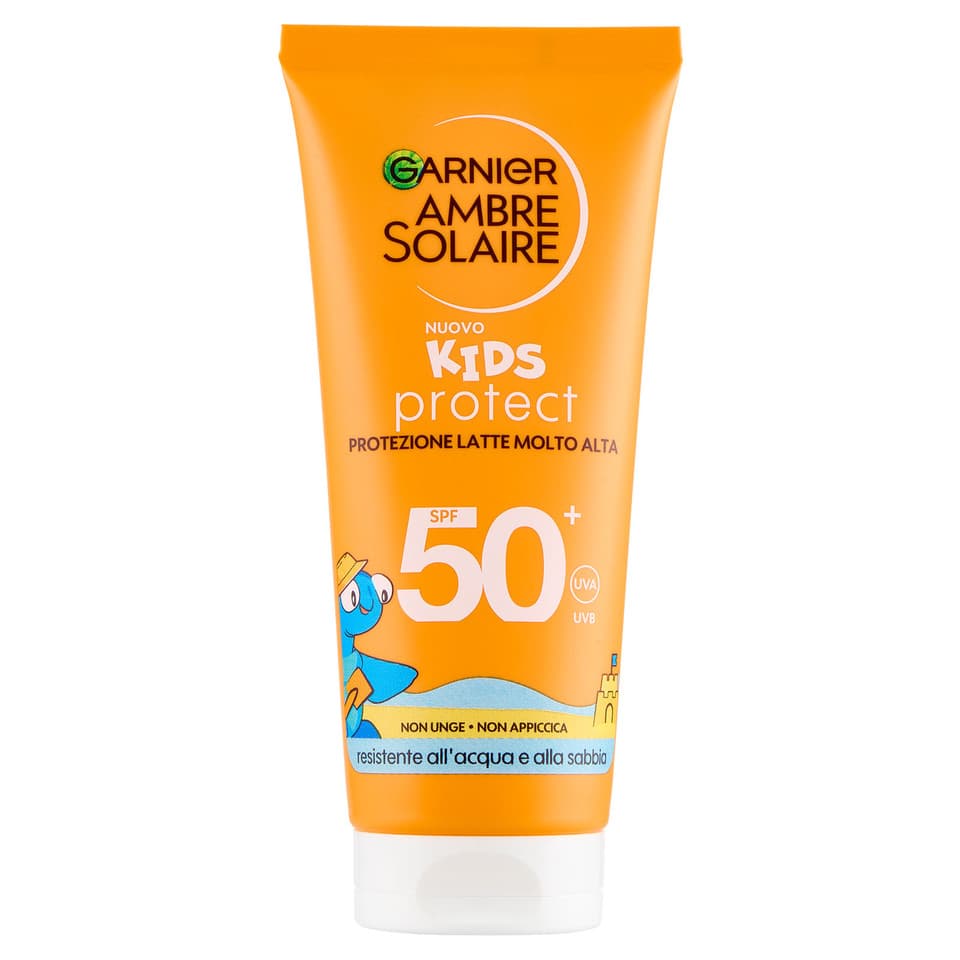 Ambre Solaire Kids Protect Protezione Latte Molto Alta Spf50+