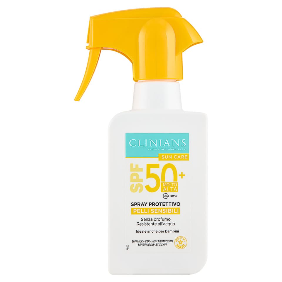 Sun Care Spray Protettivo Pelli Sensibili Spf 50+ Molto Alta