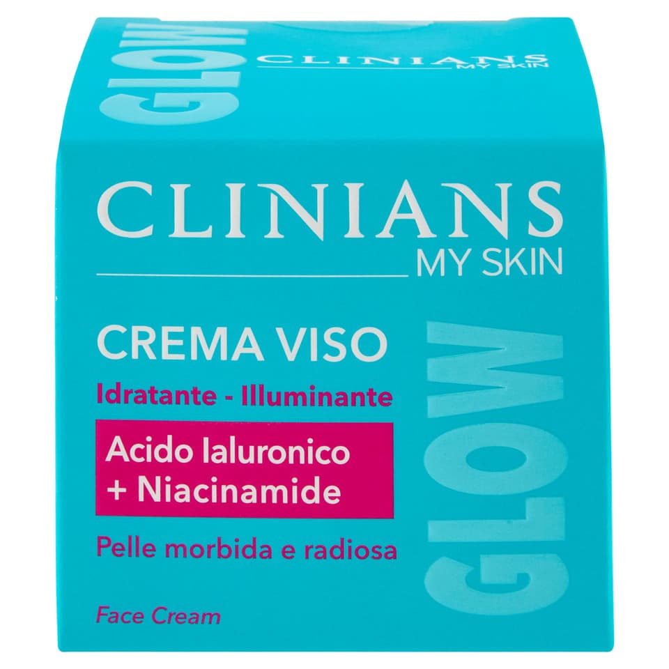My Skin Crema Viso Idratante Illuminante Acido Ialuronico + Niacinamide