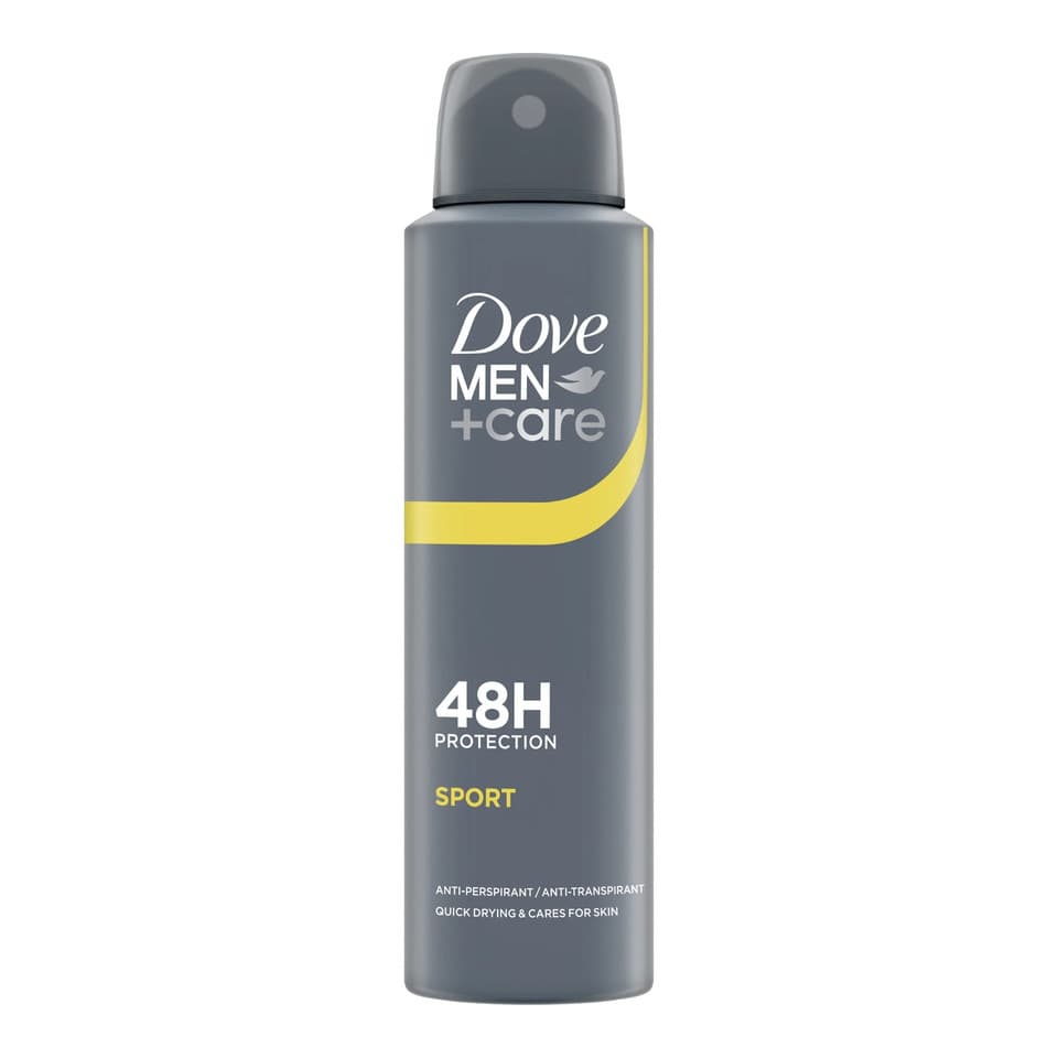 Men+care Deodorante Spray Uomo Sport 48h