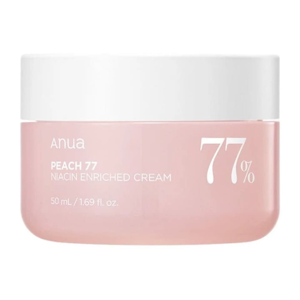 Cream Enriched With 77% Peach Extract And Niacinamide
