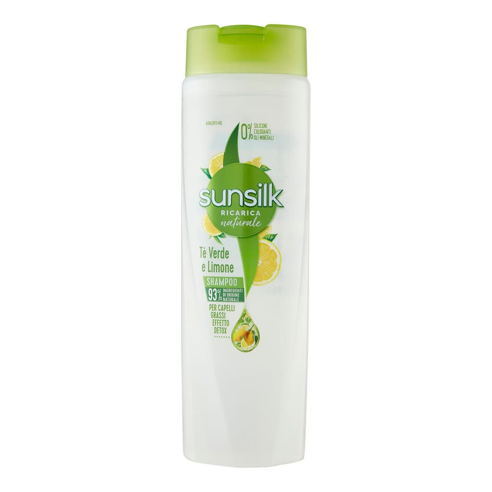 Shampoo Thè Verde E Limone Per Capelli Grassi