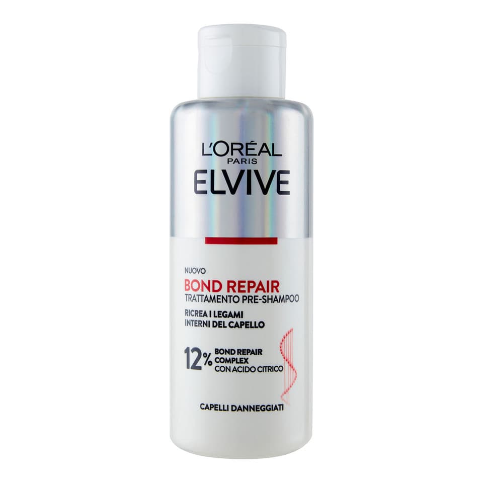 Bond Repair Pre-shampoo Con Acido Citrico Per Capelli Danneggiati