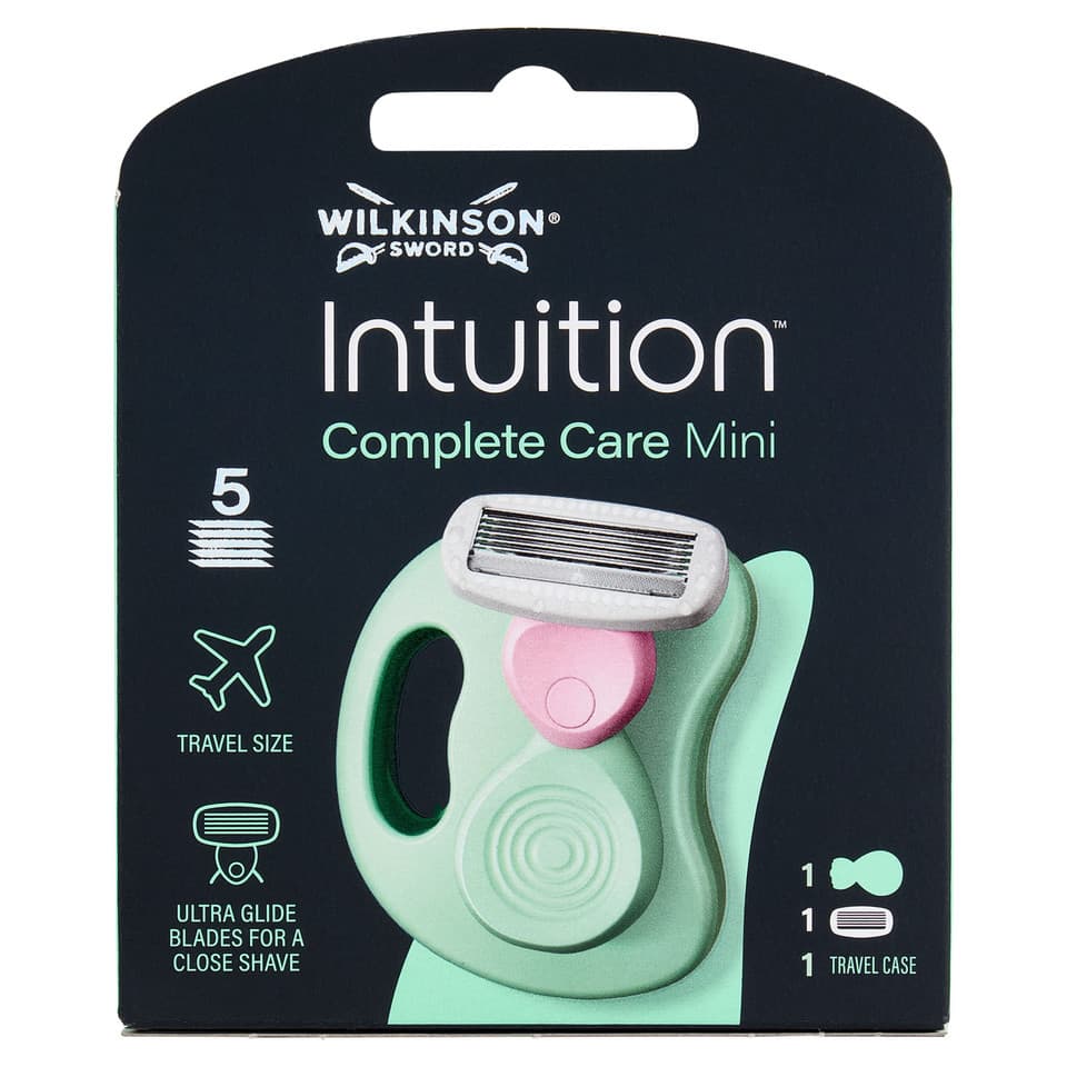 Intuition Complete Care Mini Rasoio + Custodia Da Viaggio