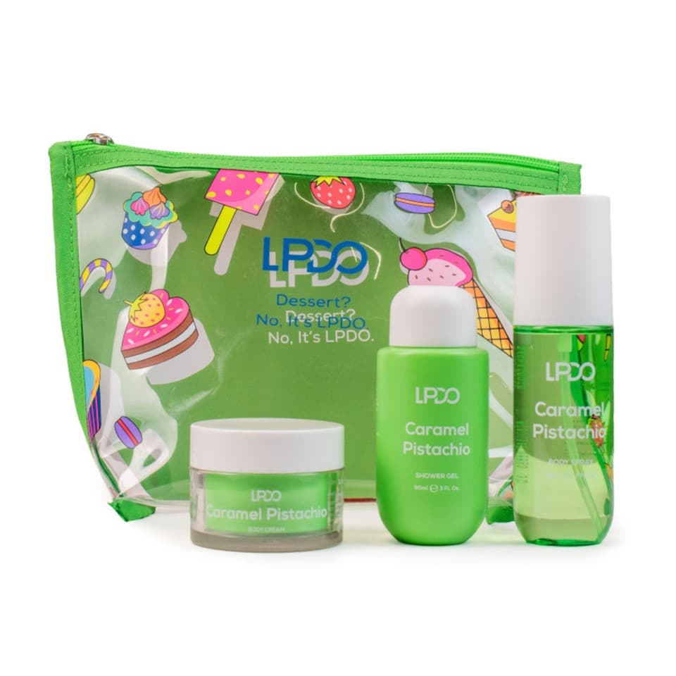Summer Kit Pistachio Caramel Body Spray 90ml Con Shower Gel 90ml E Body Cream 50ml