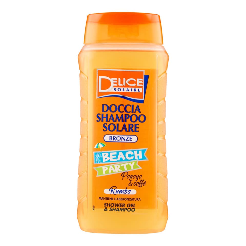 Doccia Shampoo Bronze Beach Party Rumba Papaya & Caffè 300 Ml