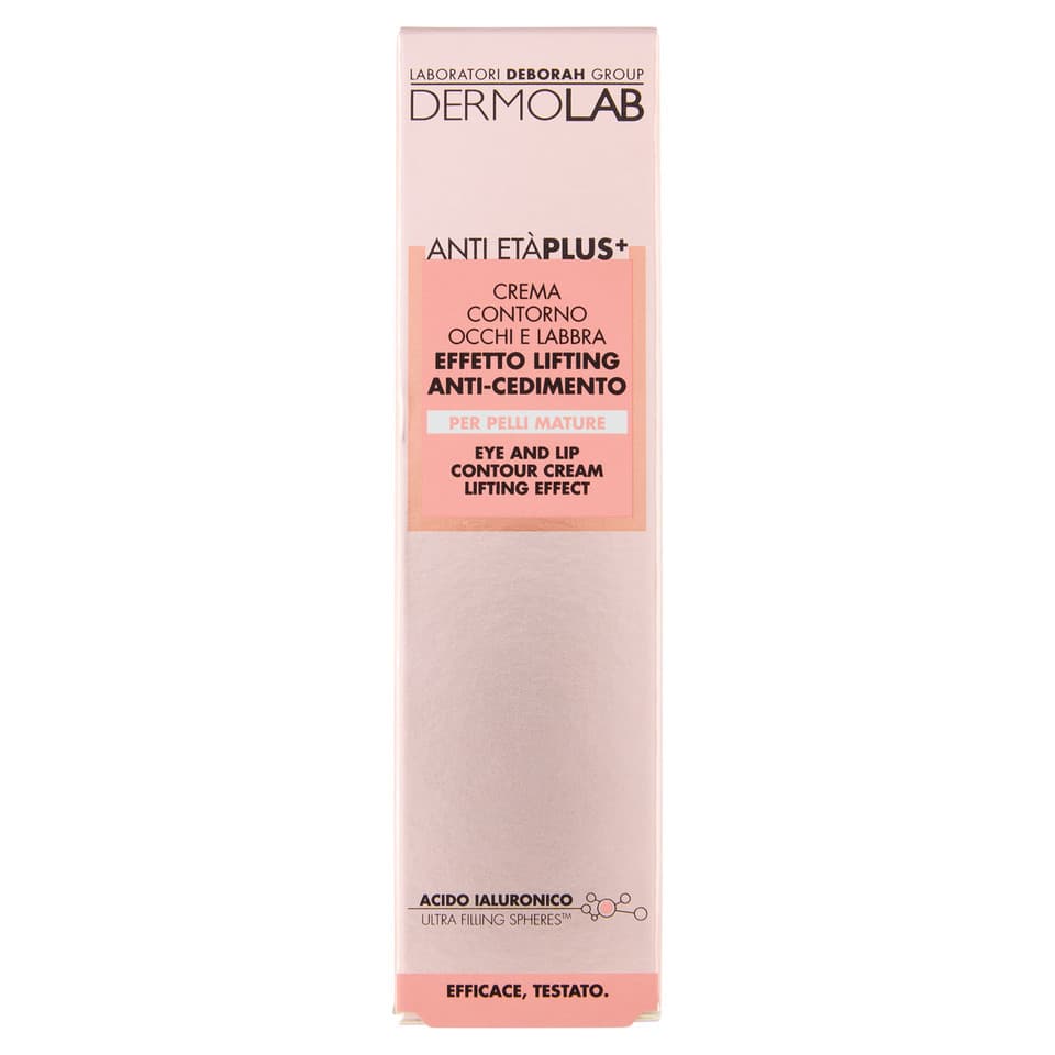 Anti Età Plus+ Crema Contorno Occhi E Labbra Effetto Lifting Anti-cedimento