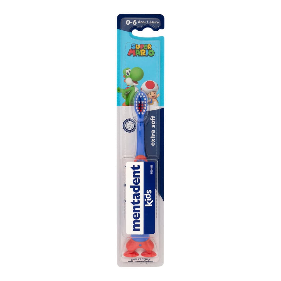 Mentadent Spazzolino Kids Ultra Soft 2-6 Anni Assortiti Nei Colori